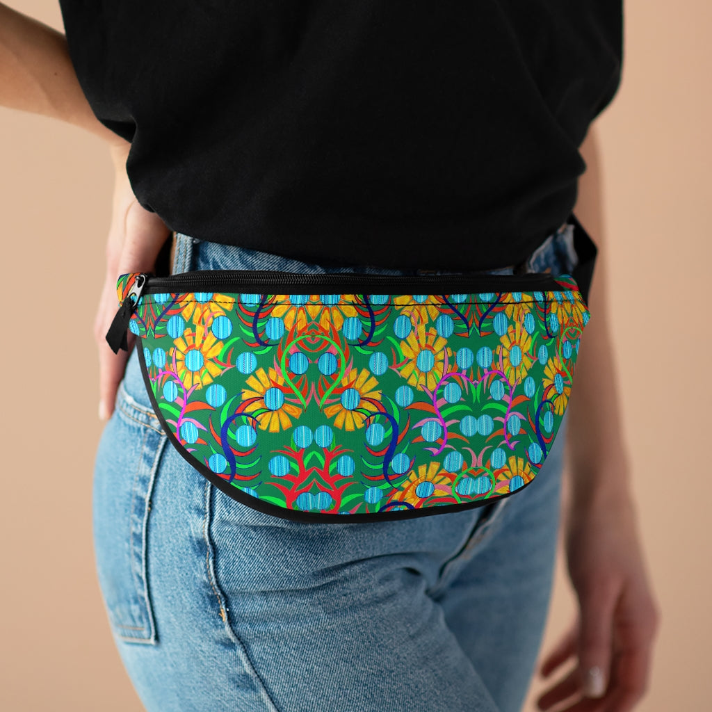 Sunflower Emerald Fanny Pack
