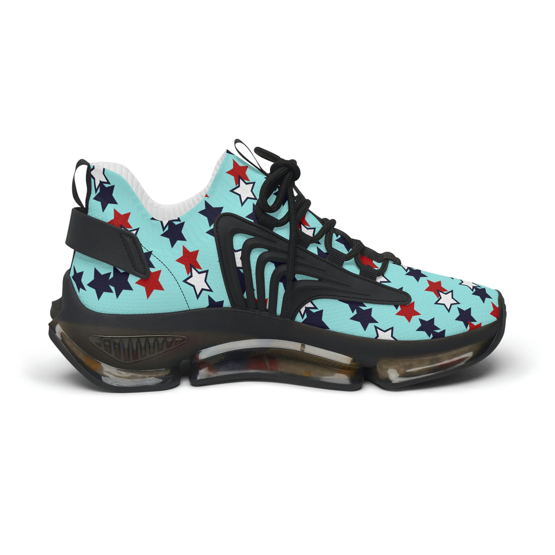 Icy Blue Stargirl OTT Women's Mesh Knit Sneakers