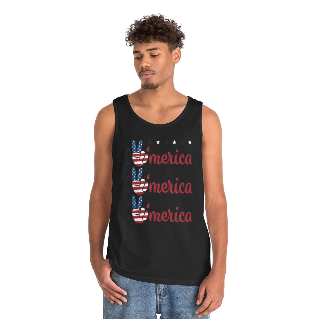 American Love Unisex Tank Top