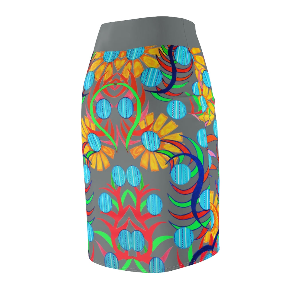 Sunflower Ash Pencil Skirt