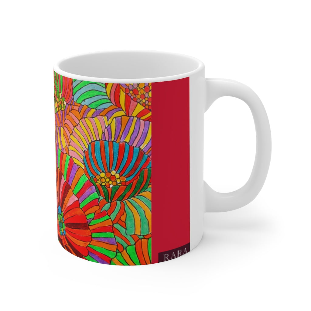 Wild Fire Ceramic Mug 11oz