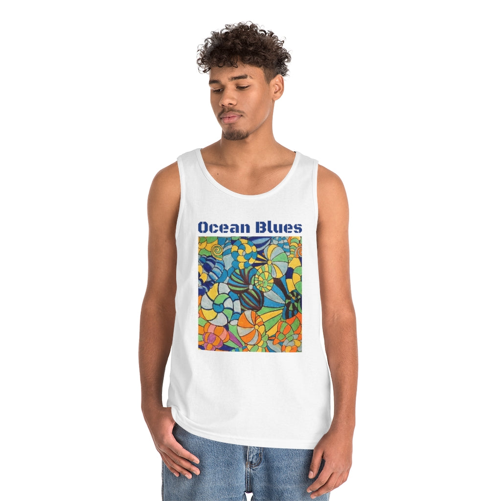 Unisex Ocean Blues Tank Top