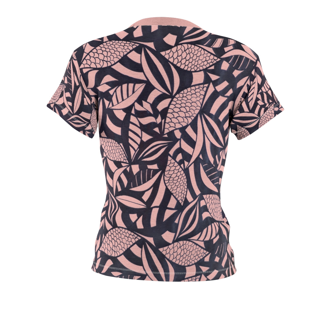 Tropical Minimalist AOP Blush T-shirt