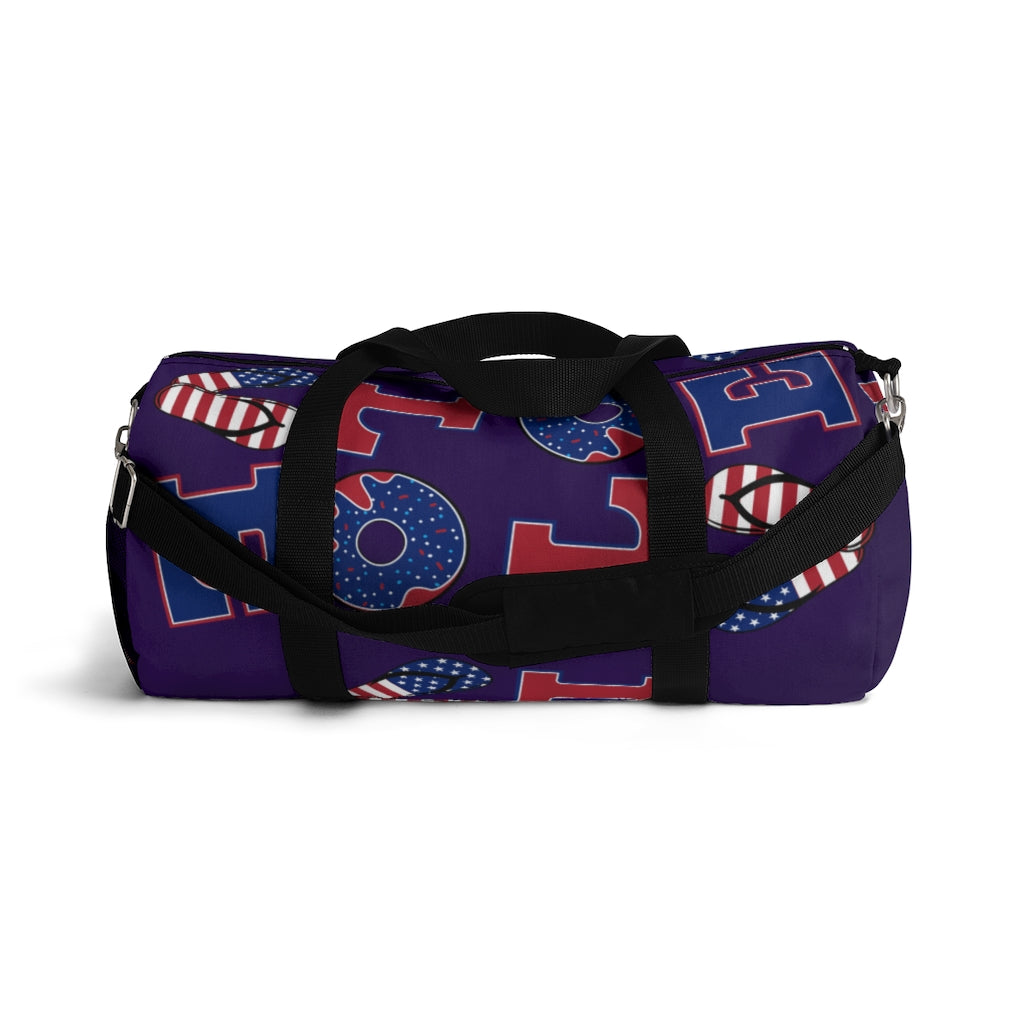American Love Violet Duffel Bag