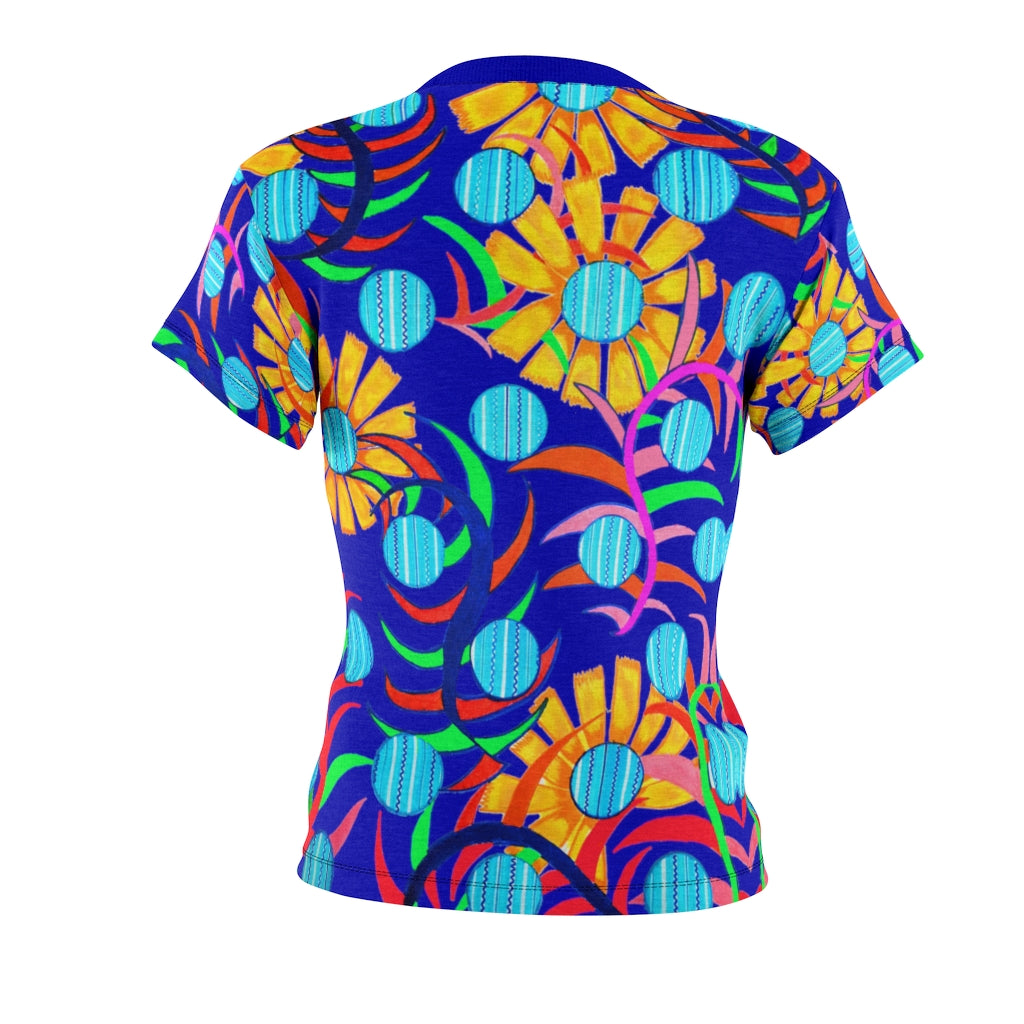 Sunflower AOP Electric Blue T-shirt