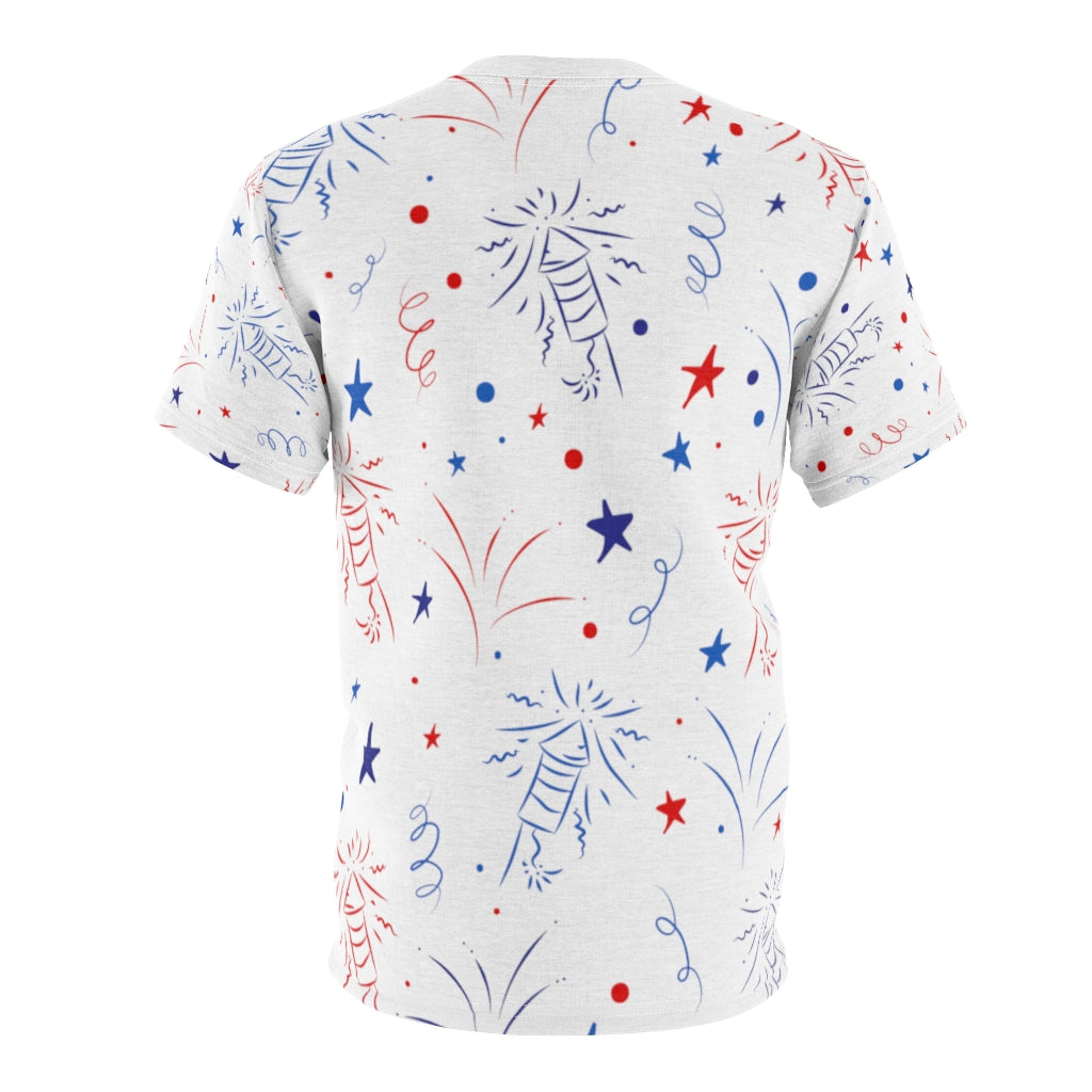 Menswear AOP Fireworks Tee