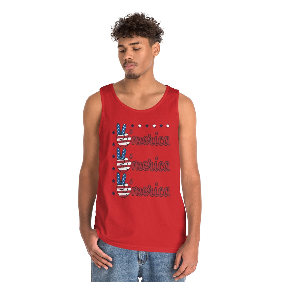 American Love Unisex Tank Top