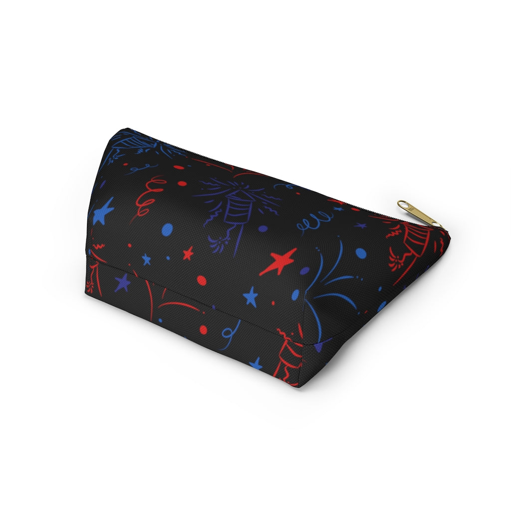 Firecracker Black Accessory Pouch