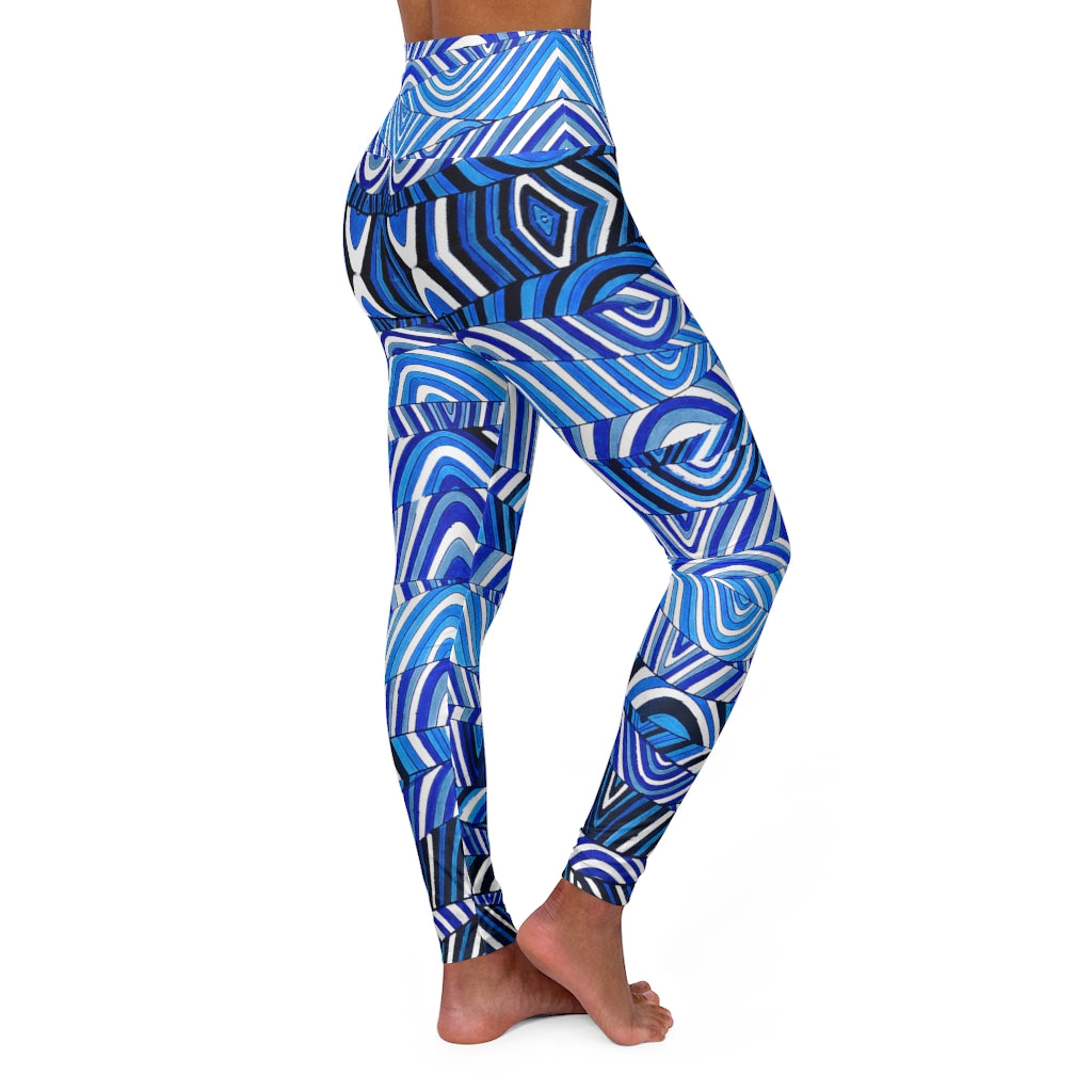 White Sonic Yoga Leggings