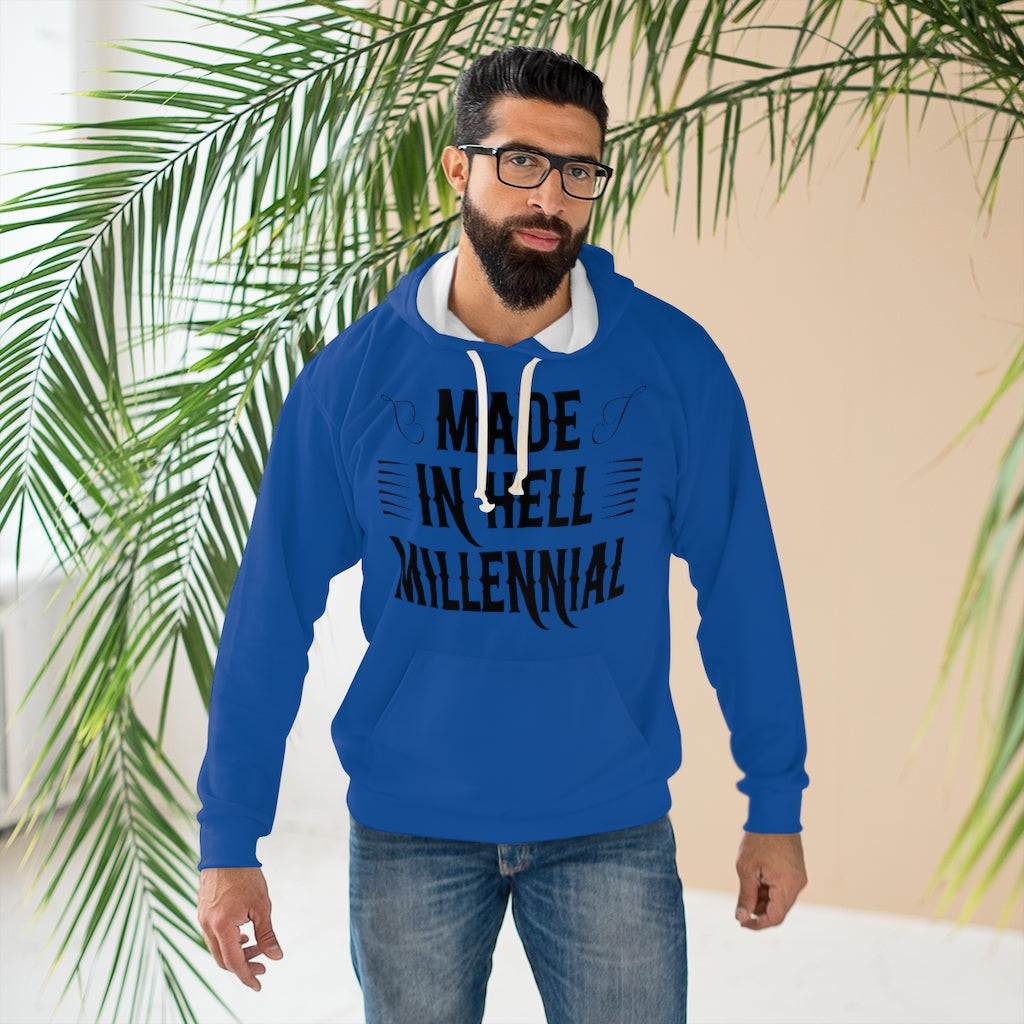 Millennial Pullover Royal Blue Hoodie