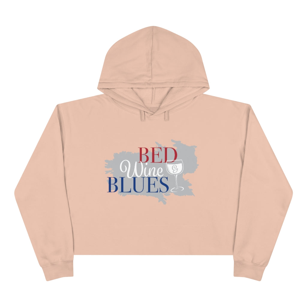 Bed & Wine Crop Hoodie