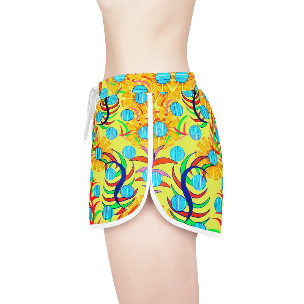 Canary Sunflower Relaxed Shorts