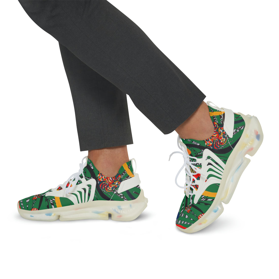 Emerald Wildly Wicked OTT Men's Mesh Knit Sneakers