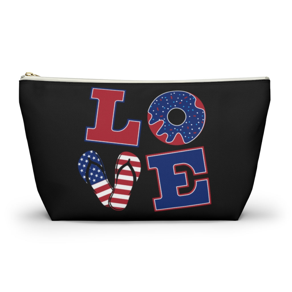 Love Black Accessory Pouch