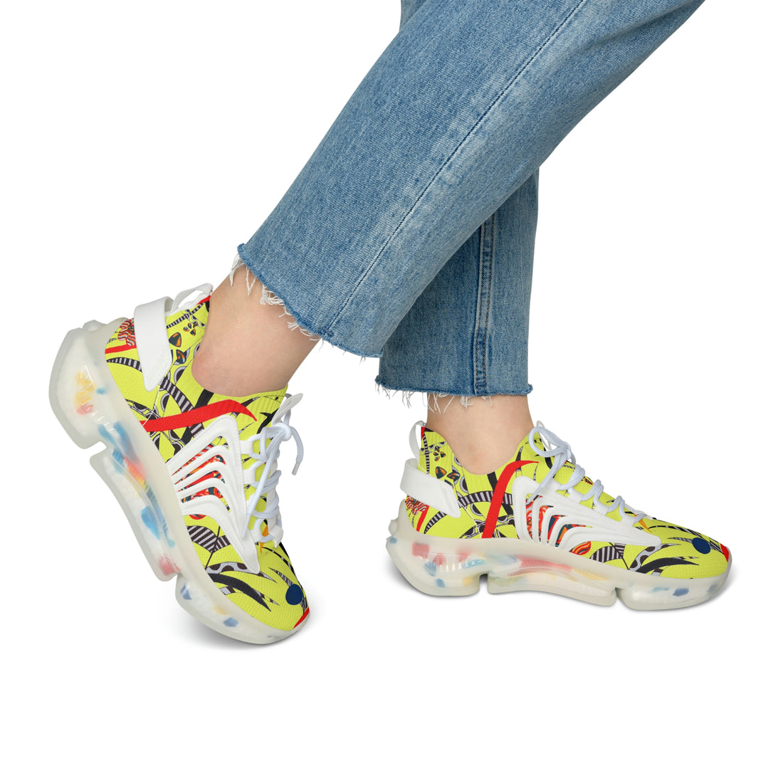 Canary Wicked OTT Women's Mesh Knit Sneakers