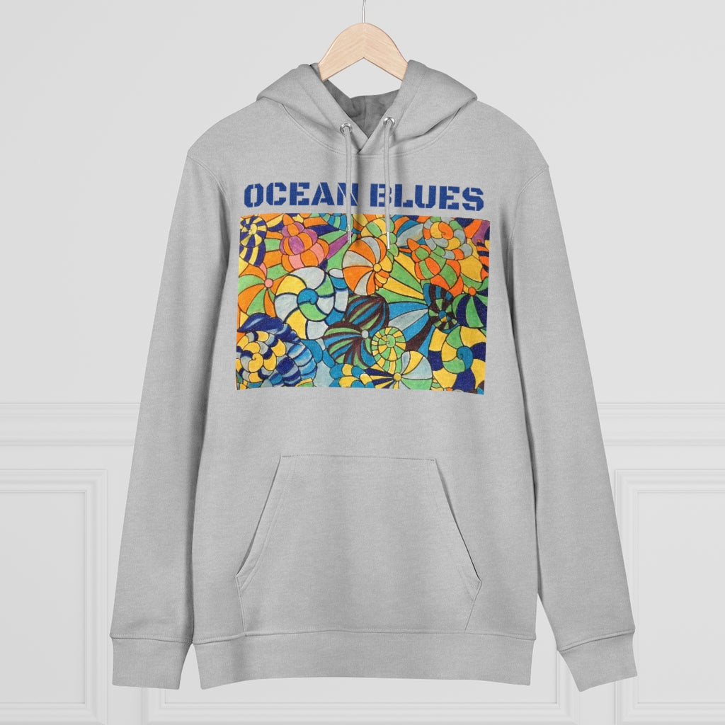 Ocean Blues Unisex Cruiser Organic Hoodie