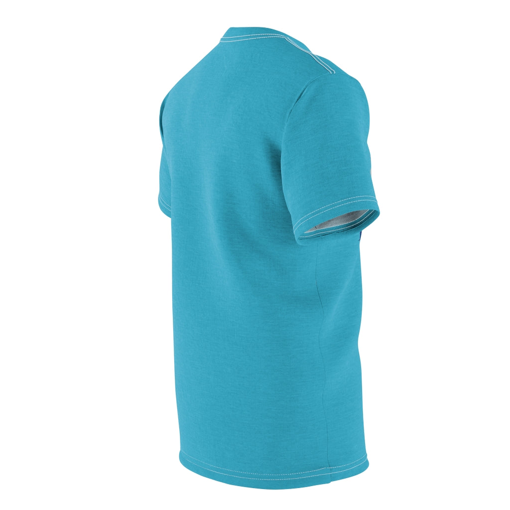 Menswear Aqua AOP Blues Tee