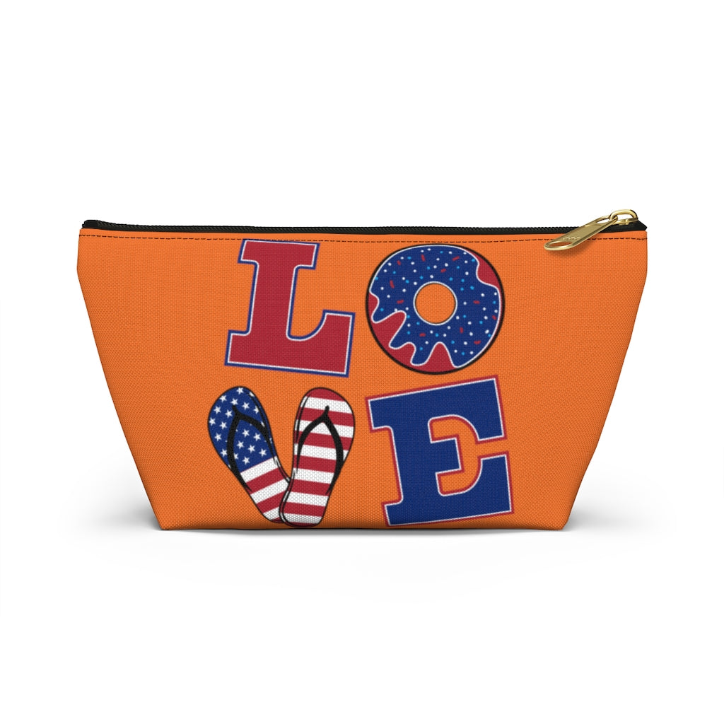 Love Orange Accessory Pouch