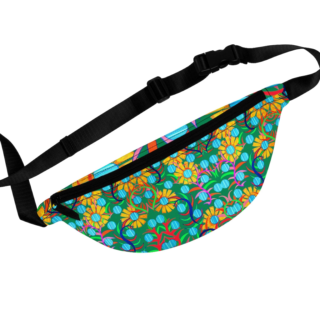 Sunflower Emerald Fanny Pack