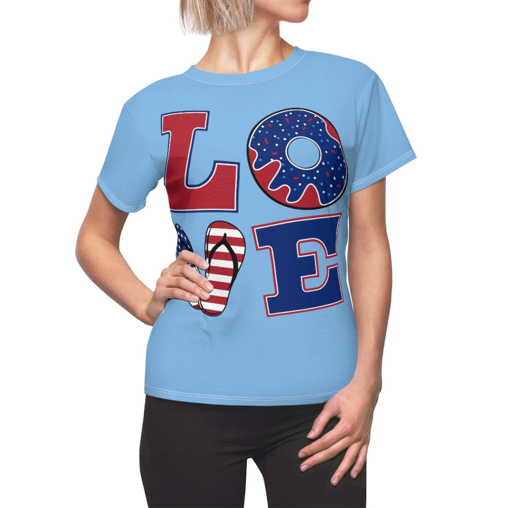 L.O.V.E. 'merica Sky Blue T-Shirt