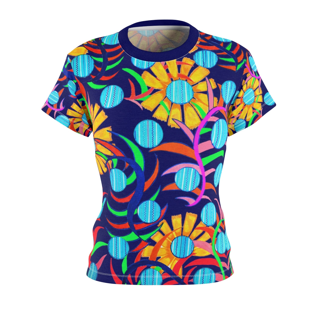 Sunflower AOP NavyT-shirt
