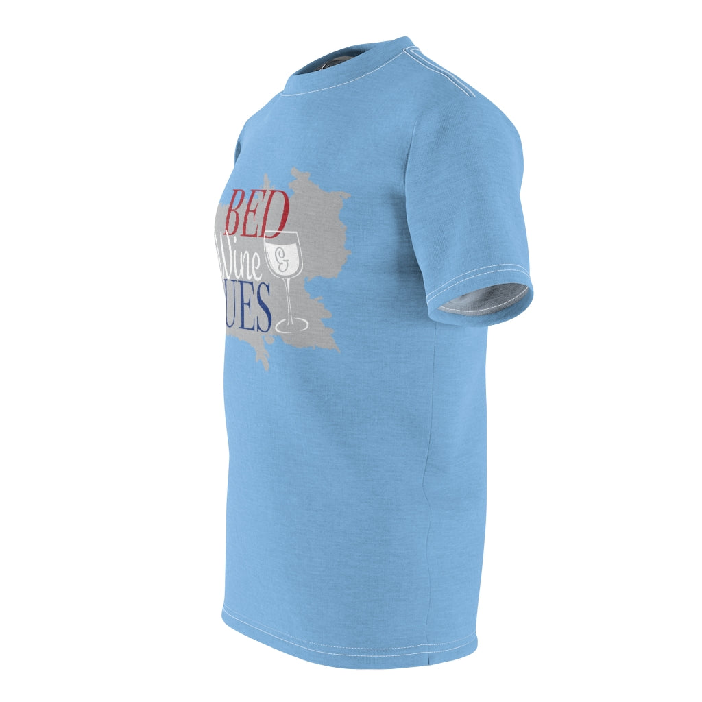 Menswear Sky AOP Blues Tee