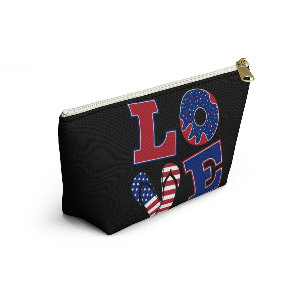 Love Black Accessory Pouch