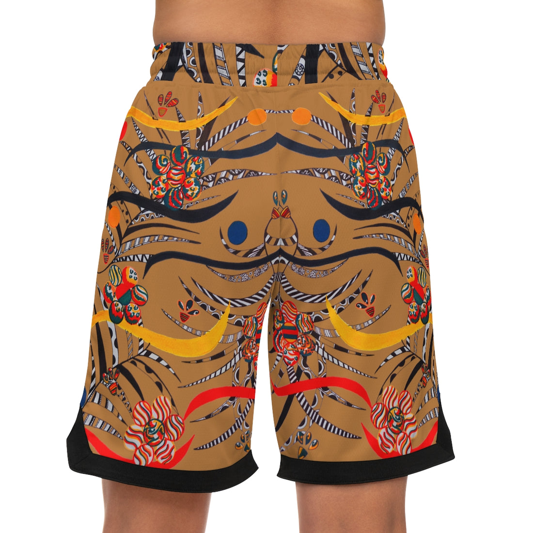 Tussock Wilderness Basketball Rib Shorts (AOP)