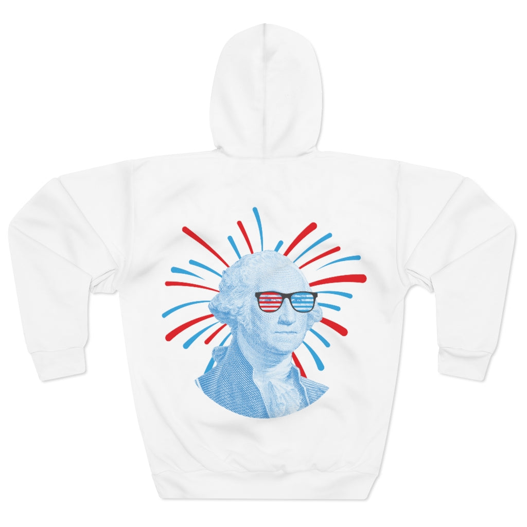 Washington White Pullover Hoodie