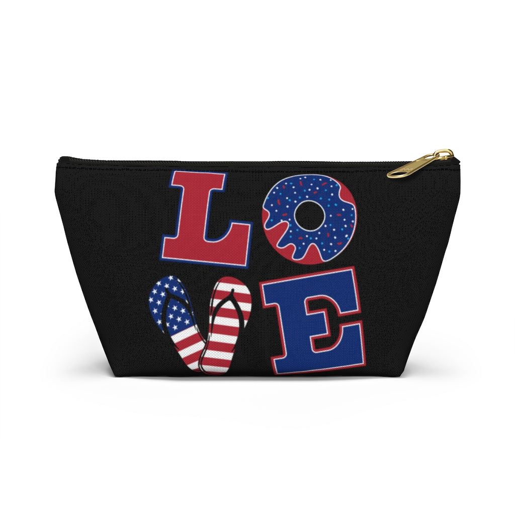 Love Black Accessory Pouch