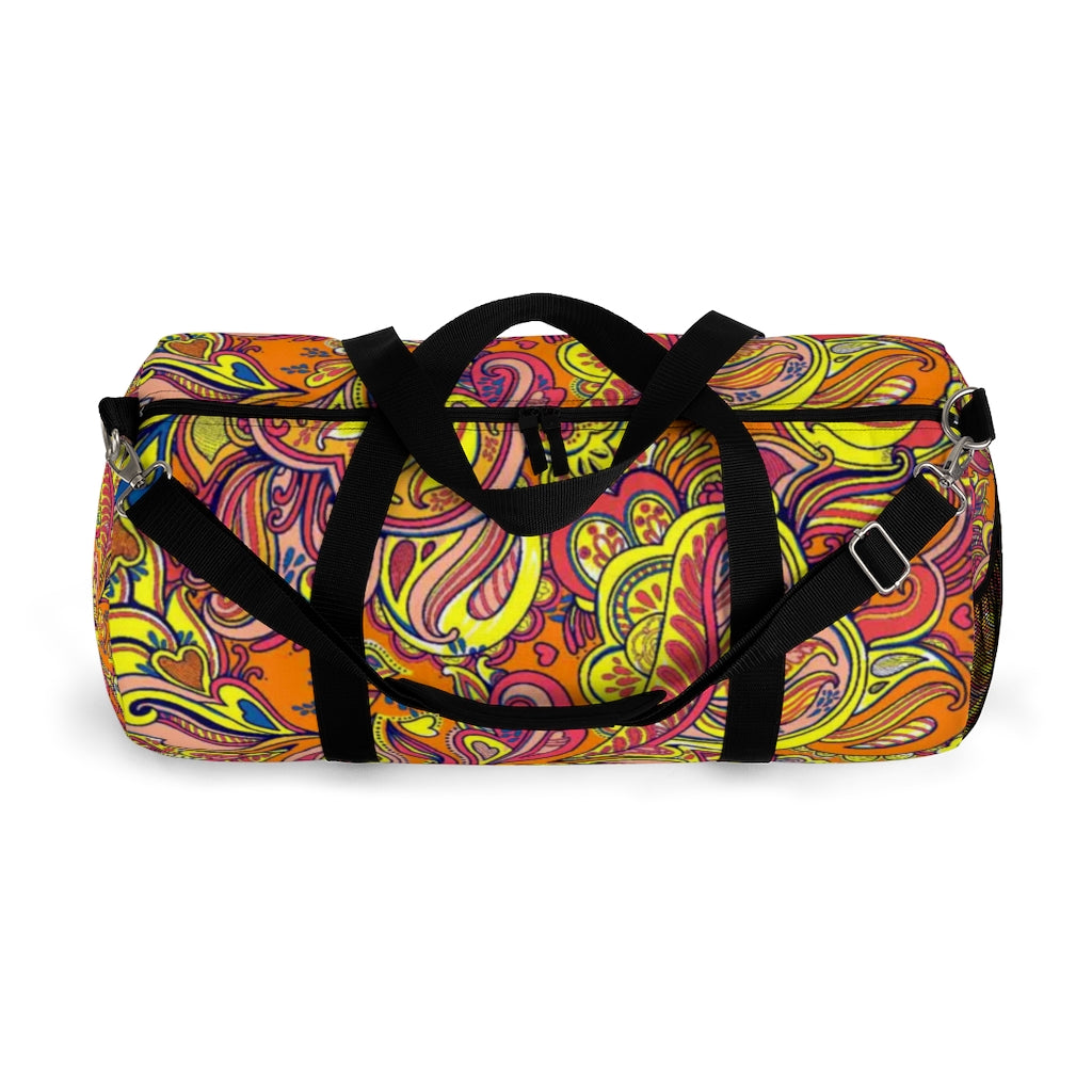 Paisley Hearts Duffel Bag