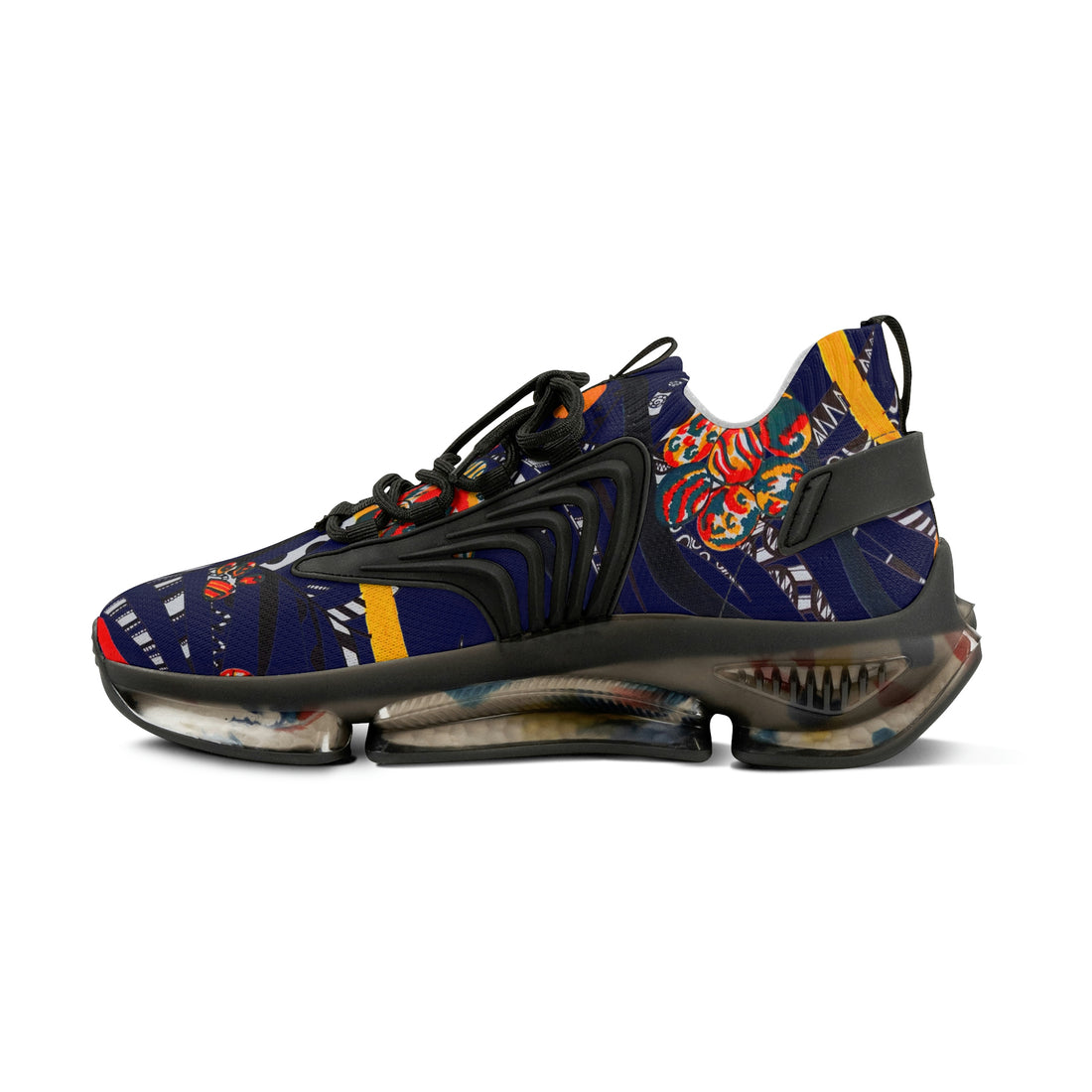 Ink Wildly Wicked OTT Men's Mesh Knit Sneakers