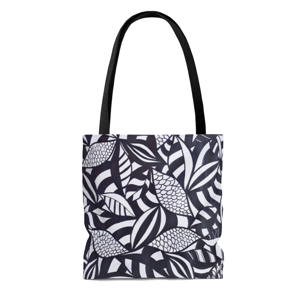 AOP Tropical Minimalist Tote Bag