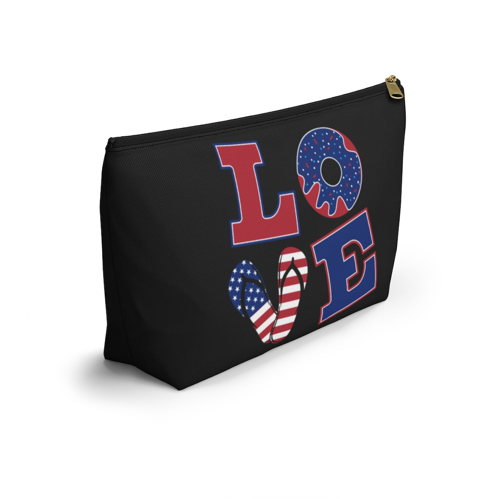 Love Black Accessory Pouch