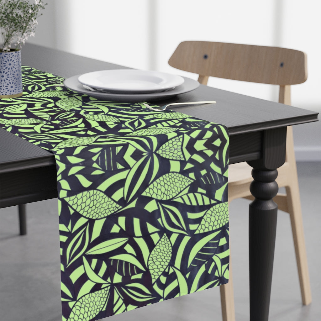 Tropical Mint Table Runner