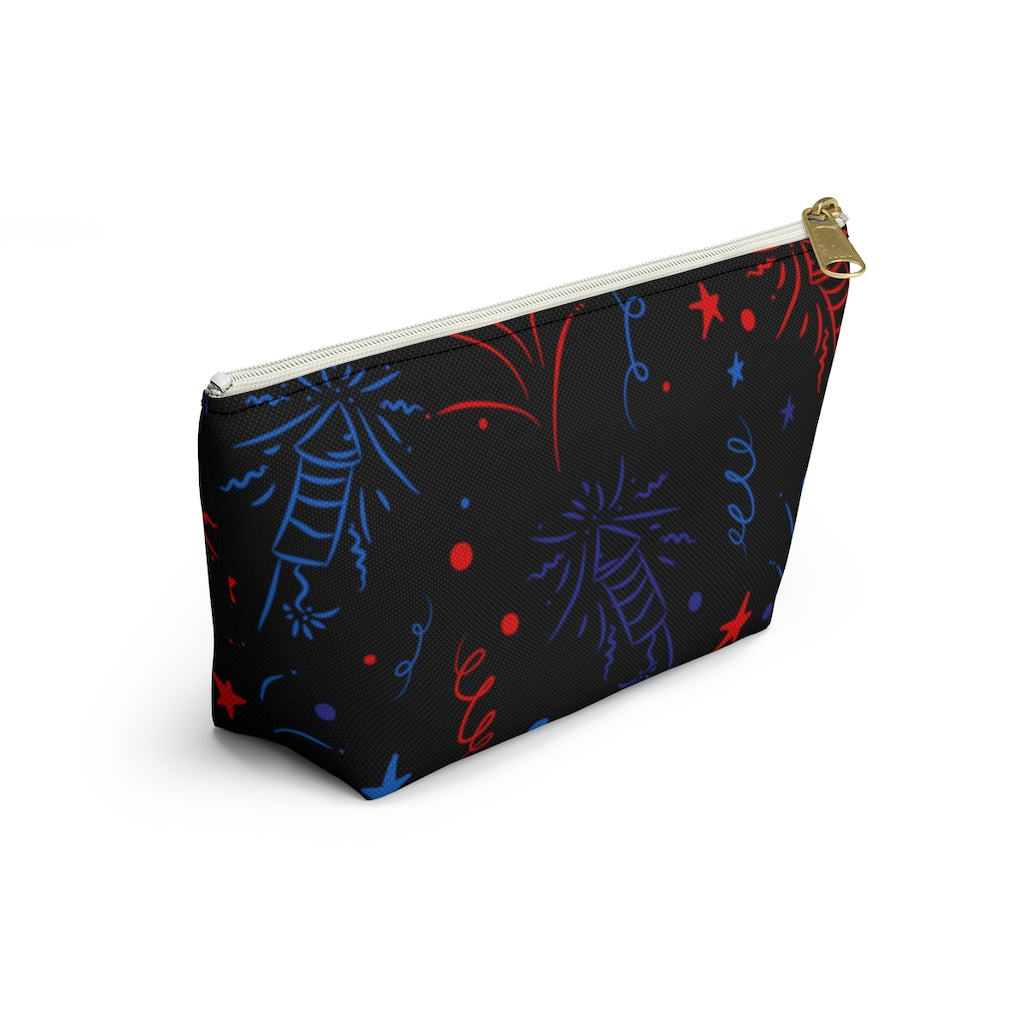Firecracker Black Accessory Pouch