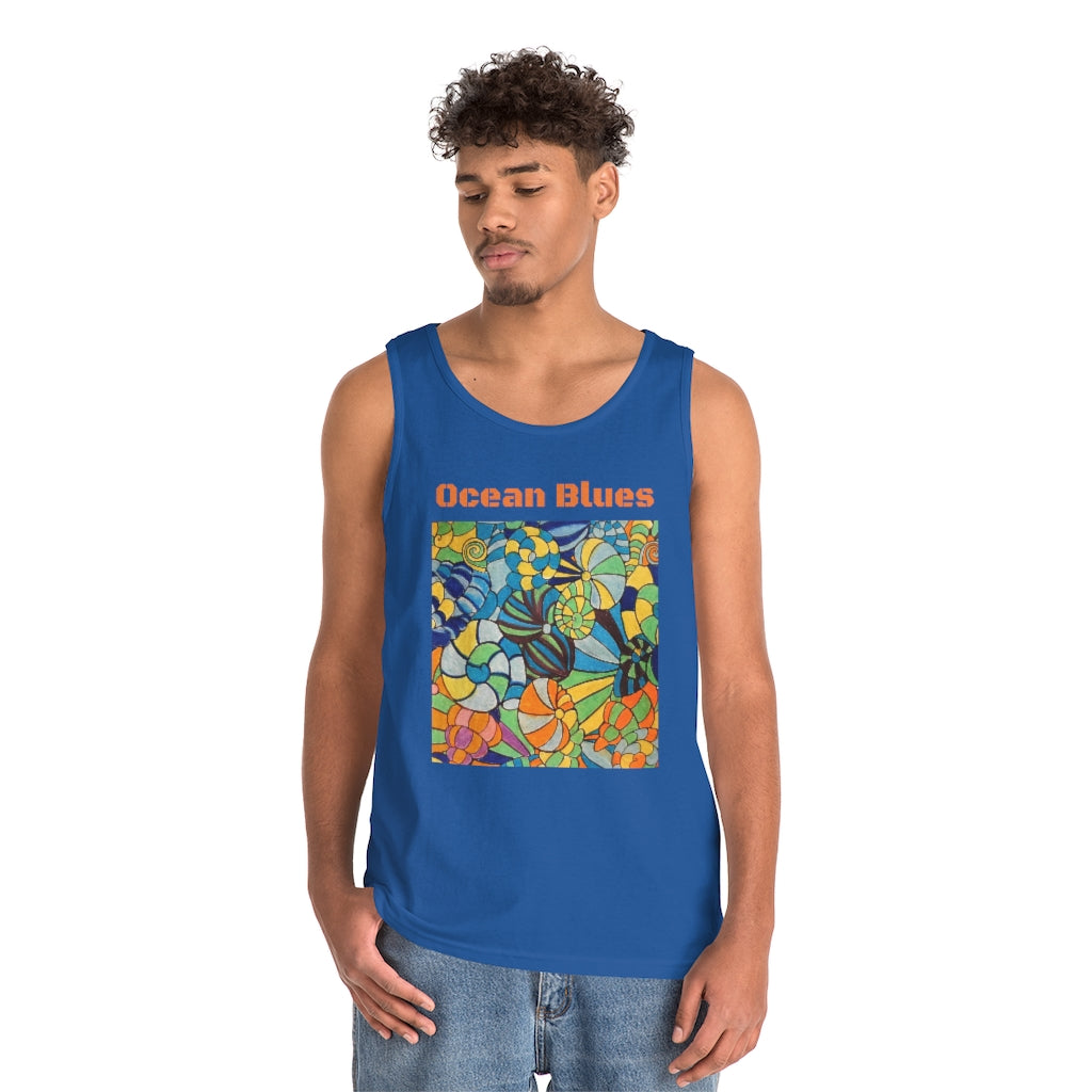 Unisex Ocean Blues Tank Top