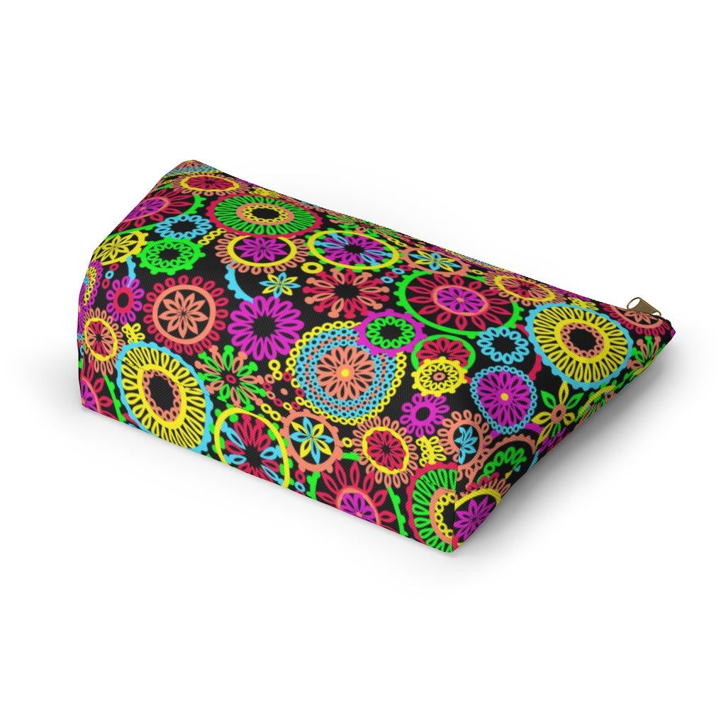 The 70's Vibe Black Accessory Pouch