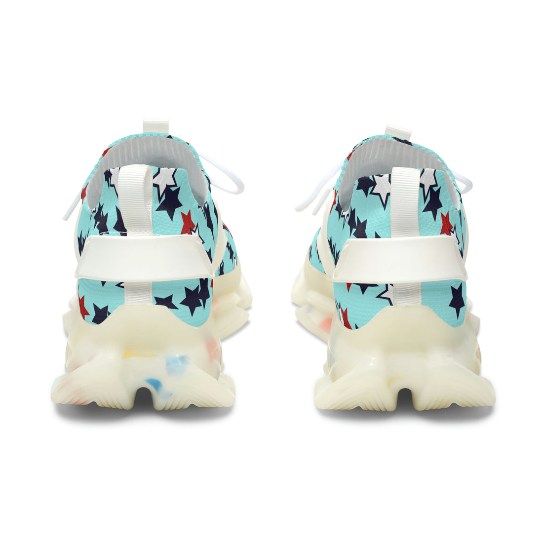 Icy Blue Stargirl OTT Women's Mesh Knit Sneakers