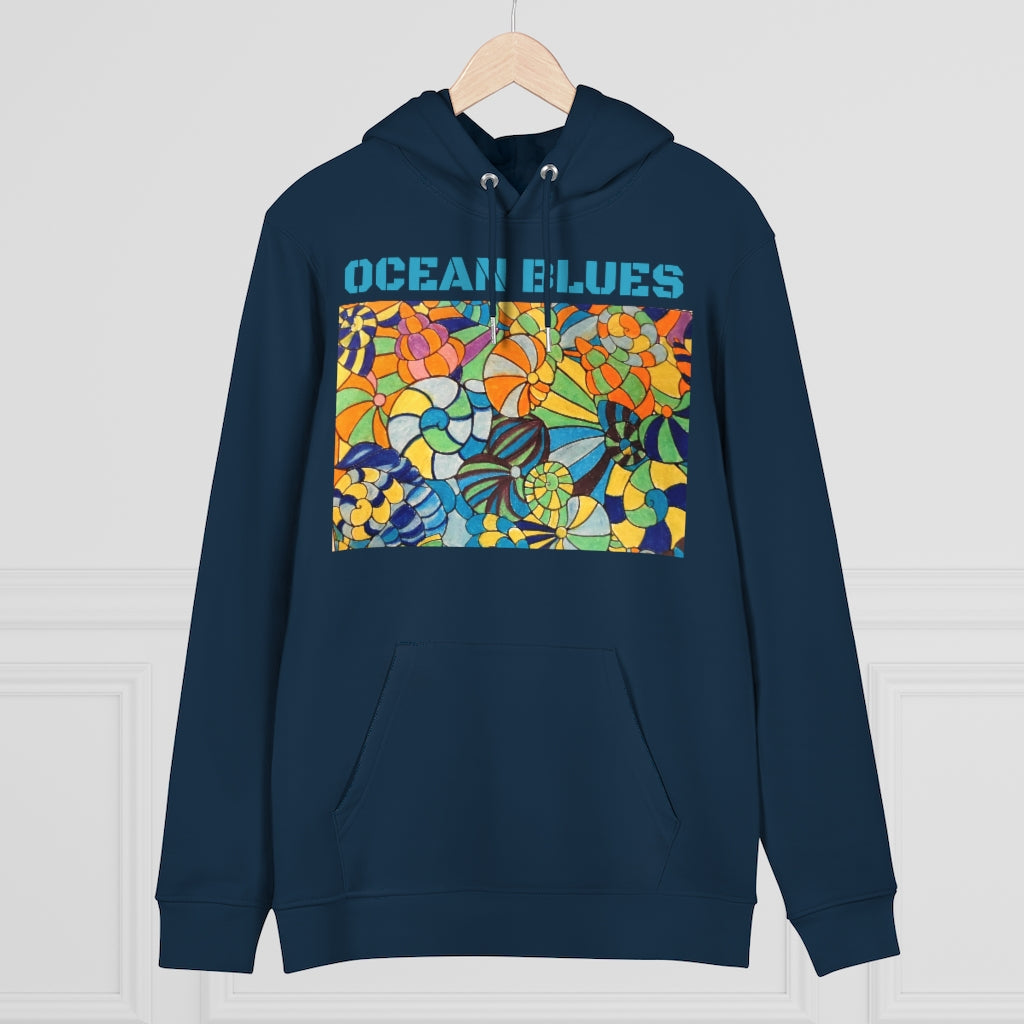 Ocean Blues Unisex Cruiser Organic Hoodie