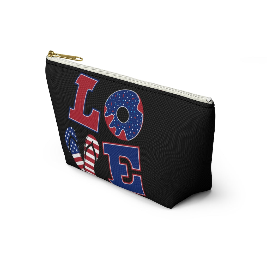 Love Black Accessory Pouch