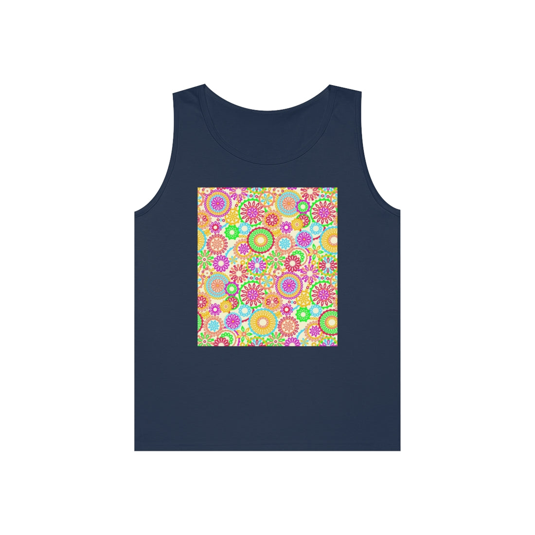 Unisex 70's Vibe Lemon Tank Top