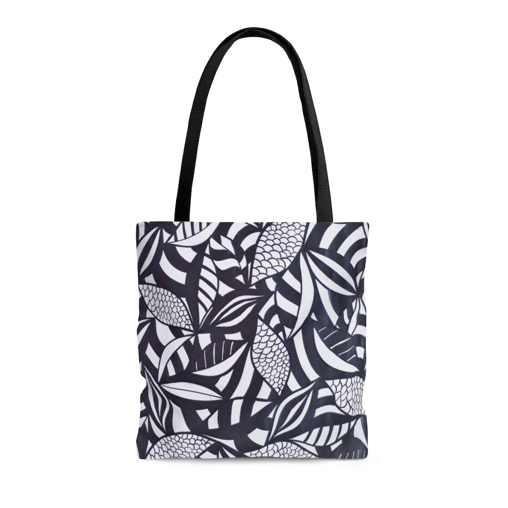 AOP Tropical Minimalist Tote Bag