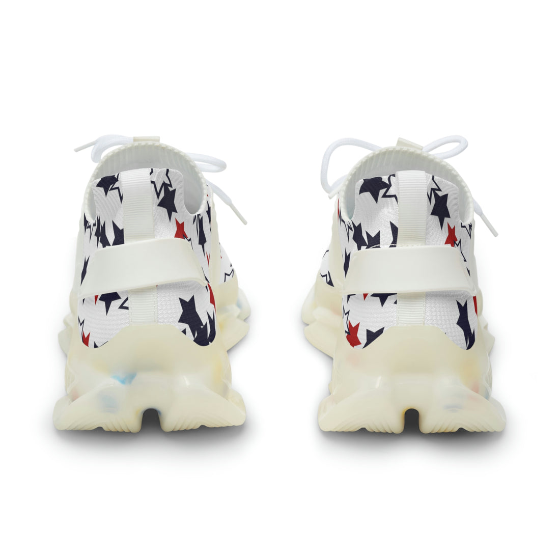 White Starboy OTT Men's Mesh Knit Sneakers