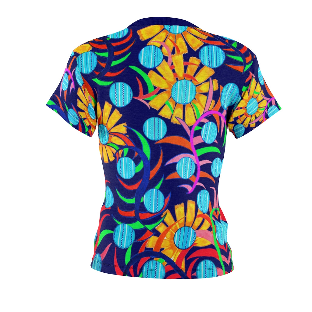 Sunflower AOP NavyT-shirt