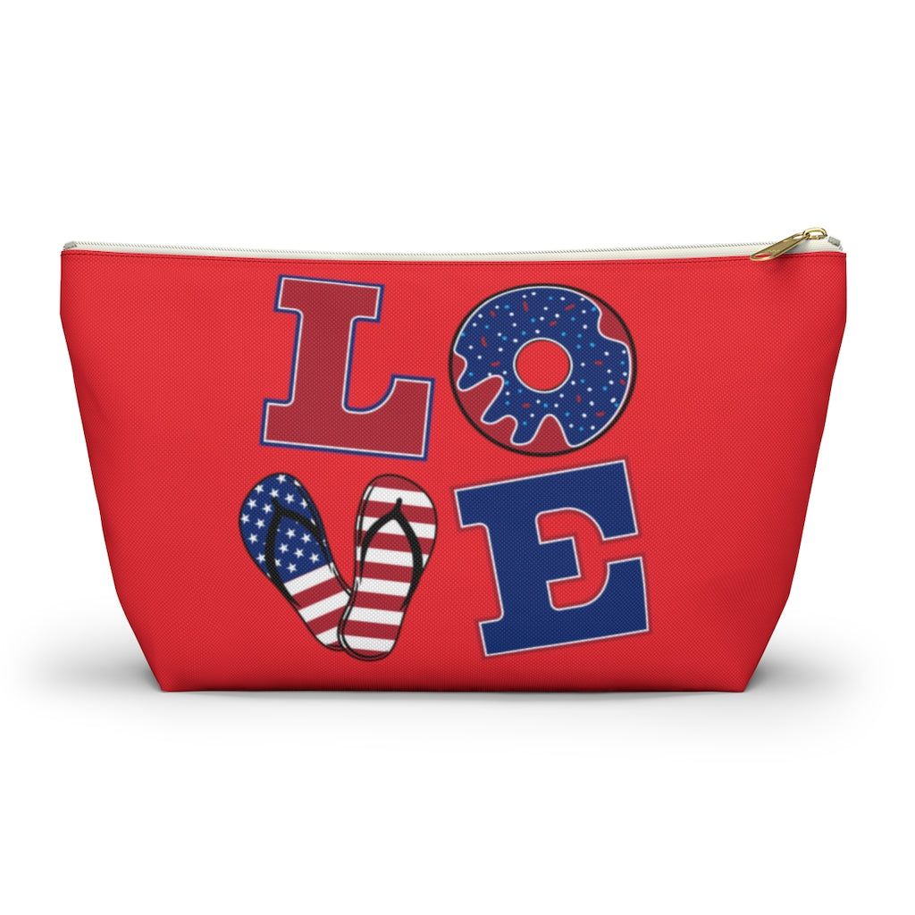 Love Red Accessory Pouch