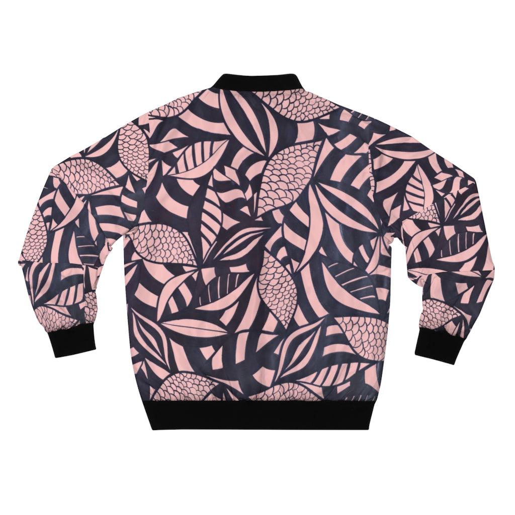 Tint Men's Tropical Minimalist Bomber Jacket