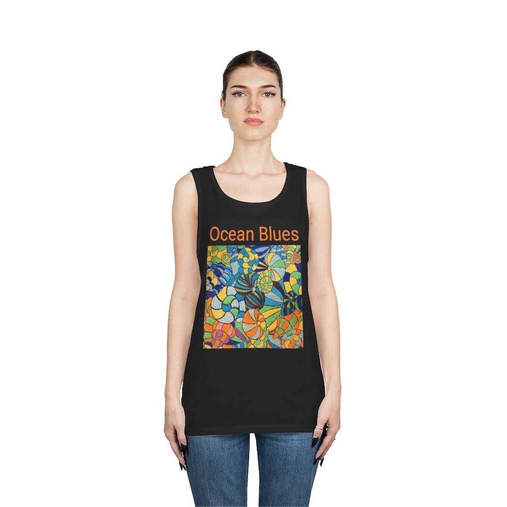 Unisex Ocean Blues Tank Top