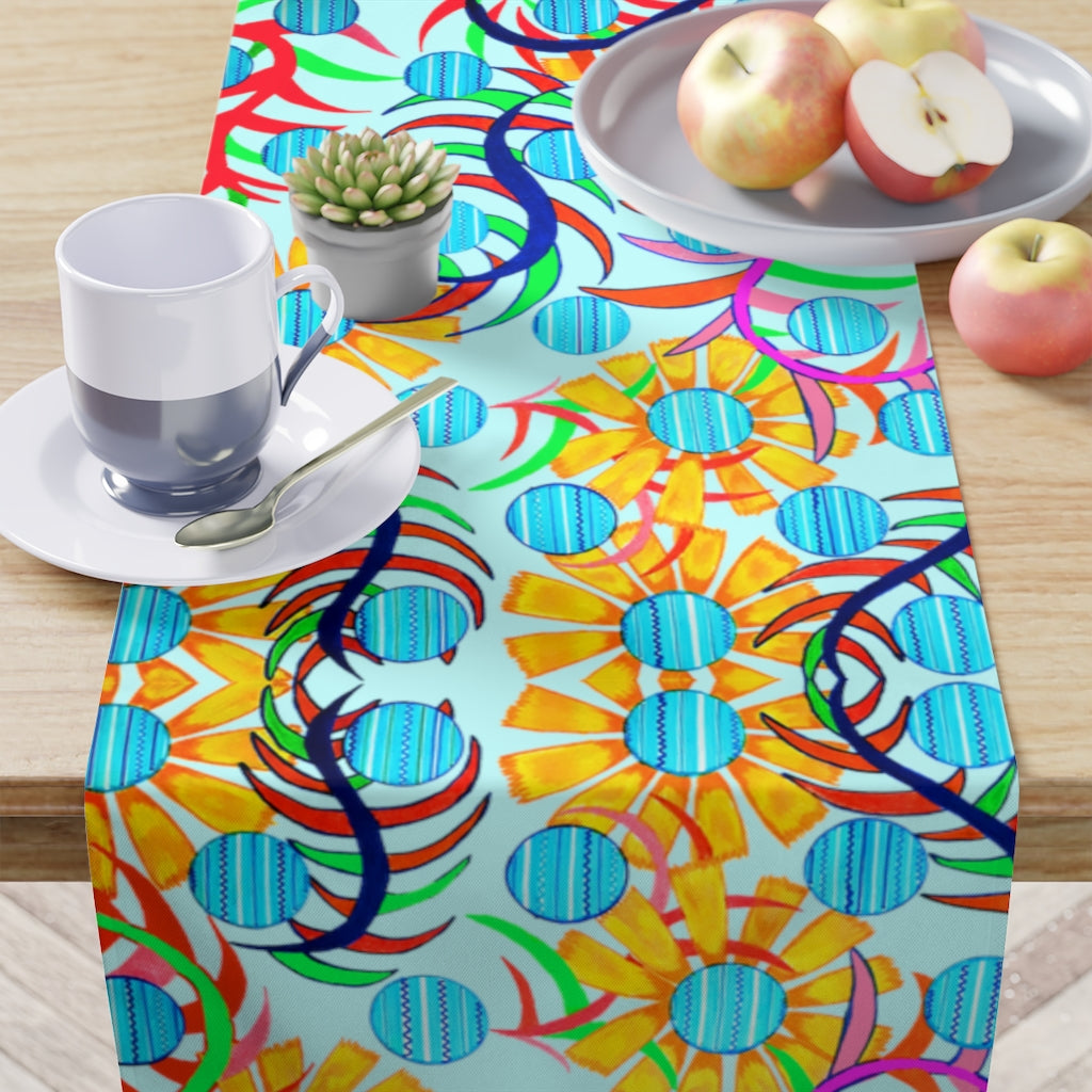Sunflower Icy Table Runner