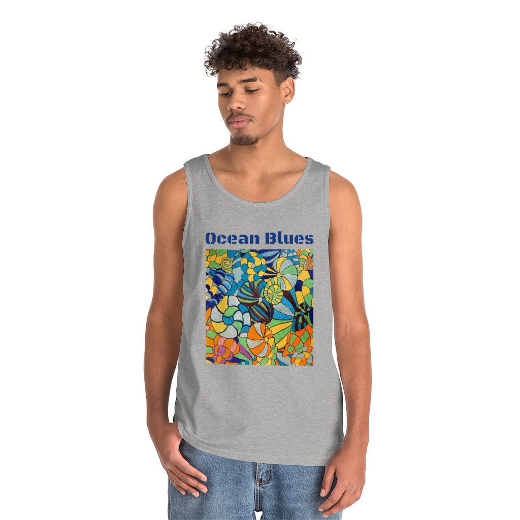 Unisex Ocean Blues Tank Top